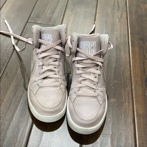 Women’s pink nike high tops